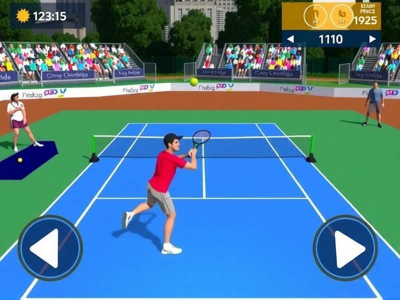 Chandigarh Power Tennis Gameplay Screenshot